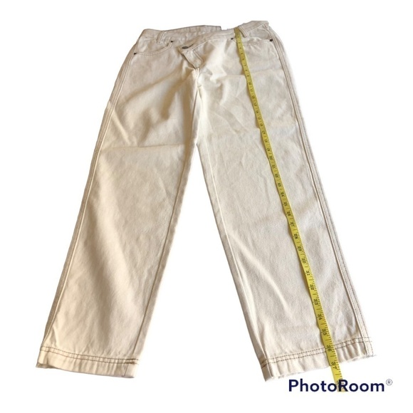 Kahlana Barfield Brown Future Collective High-Rise Overlap Waist Jeans Size 0 - Picture 10 of 14